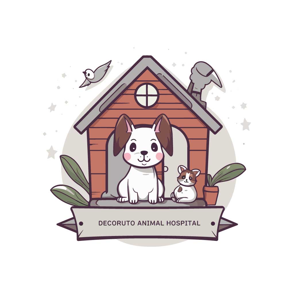 犬と犬小屋のロゴ