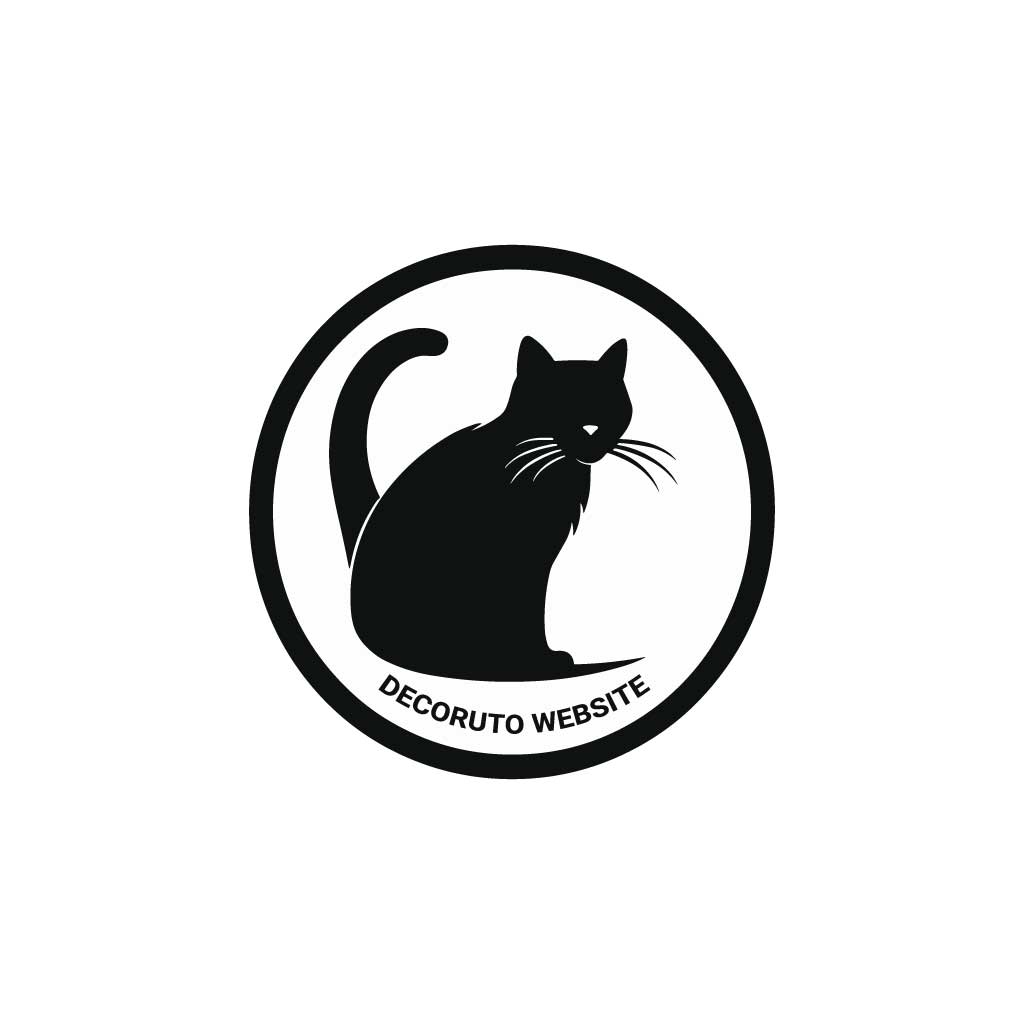 黒猫をモチーフにしたロゴ
