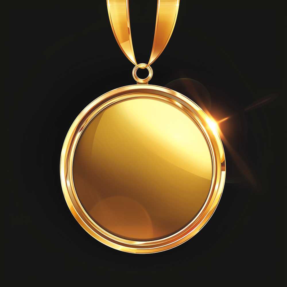 ゴールドのメダル