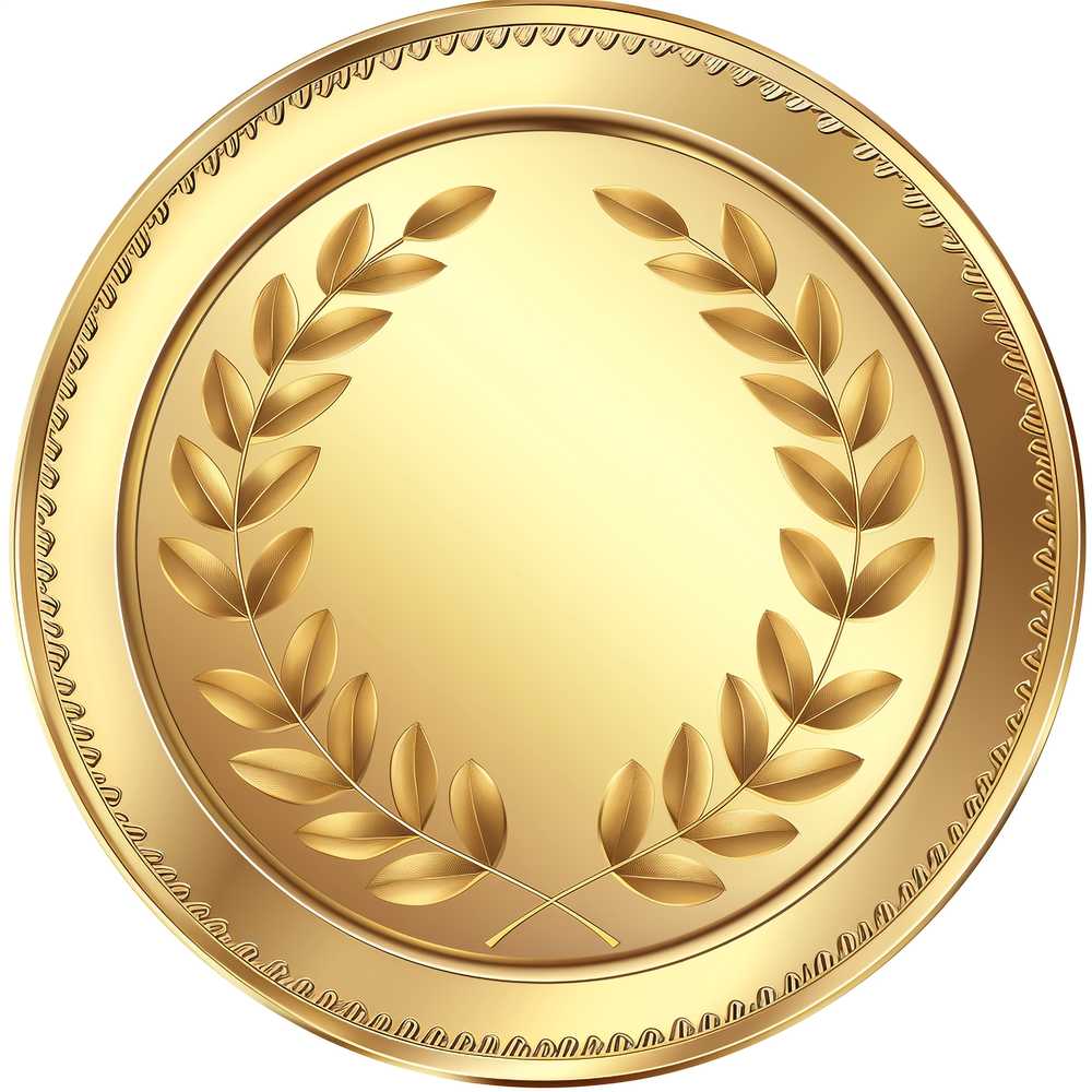 ゴールドのメダル